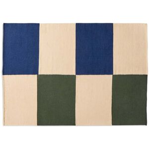 HAY - Ethan Cook Flat Works Teppich, 170 x 240 cm, peach green check