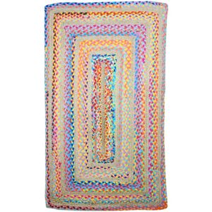Home Textil Input Teppich Teppich 2 Einheiten mehrfarbige Teppiche 95x150x1cm 13835 - Multicolor - Signes Grimalt