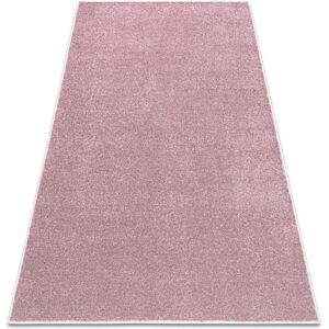 RUGSX Teppich Teppichboden santa fe erröten rosa 60 eben, glatt, einfarbig pink 400x450 cm