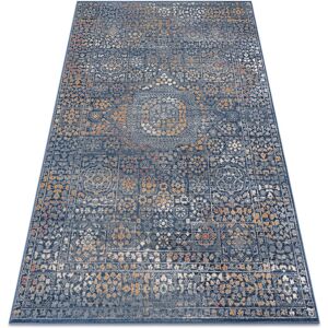 Rugsx - Teppich Wolle nain Ornament 7708/51911 dunkelblau / orange blue 200x300 cm