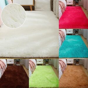 1cozy Home Sofa-Teppiche, Plüsch-Fell-Teppich, Langes Haar, Weiche Nachahmung, Wollpolster, Wohnzimmer, Schlafzimmer