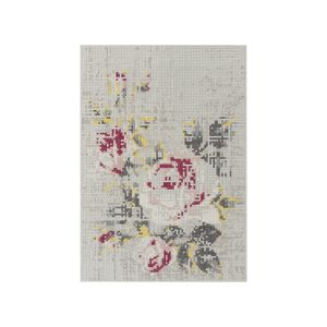 Gan - Flowers Teppich - grau - 200 x 300 cm