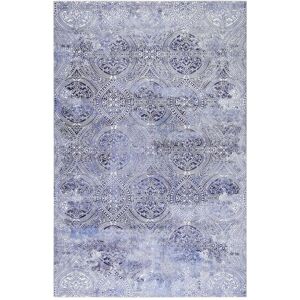 Wecon Home Grace Kurzflor-Teppich - blau - 60x100 cm