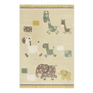 Esprit Lucky Zoo 2.0 Kinderteppich - beige - 160x225 cm