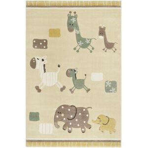 Esprit Lucky Zoo 2.0 Kinderteppich - beige - 120x170 cm