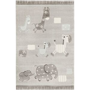 Esprit Lucky Zoo 2.0 Kinderteppich - grau - 160x225 cm