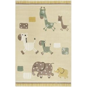 Esprit Lucky Zoo 2.0 Kinderteppich - beige - 200x290 cm