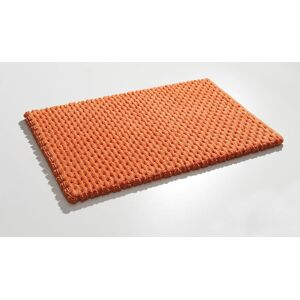 BADER Wende-Badgarnitur, Größe 105 (Teppich rund, ø 80 cm), Mandarine