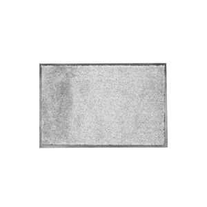 BADER Schmutzfangmatte für innen und außen, Größe 101 (Schmutzfangmatte, 40x60 cm), Silber
