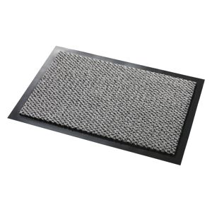 BADER Praktische Schmutzfangmatten für drinnen und draußen, Größe 101 (40x60 cm), Grau