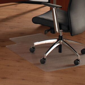 Floortex ULTIMAT 120x134 transparente - Bodenschutzmatte 120 x 134 mit Lippe Transparent