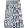 ANDIAMO Vinylteppich "Marrakesch" Teppiche abwischbar, rutschhemmend, Fliesen Design, auch als Läufer erhältlich Gr. B/L: 70 cm x 200 cm, 5 mm, 1 St., grau Küchenteppiche