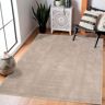 Teppich CARPET CITY "Friseé-Teppich FANCY 904" Teppiche Gr. B/L: 200 cm x 290 cm, 12 mm, 1 St., beige Esszimmerteppiche Kurzflor Wohnzimmer, florale 3D-Optik, für Schlafzimmer, Flur