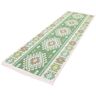 Wollteppich MORGENLAND "Kelim Teppich Ariz" Teppiche Gr. B/L: 80 cm x 250 cm, 5 mm, 2 m², 1 St., grün Kelimteppich Baumwollteppiche reine Baumwolle