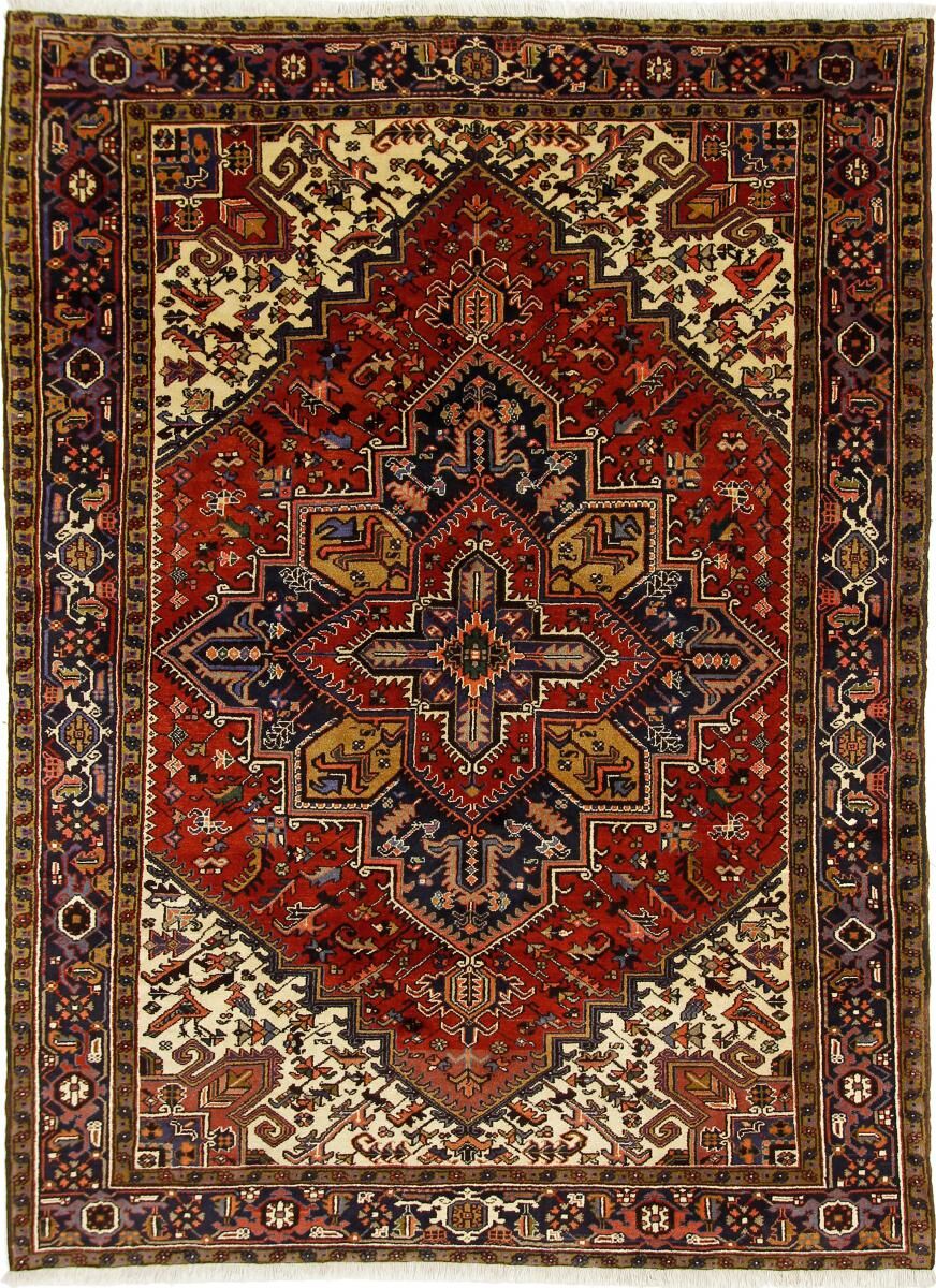 Nain Trading Heriz 276x204 Modern/Design Dunkelgrau/Braun (Handgeknüpft, Wolle, Persien/Iran)