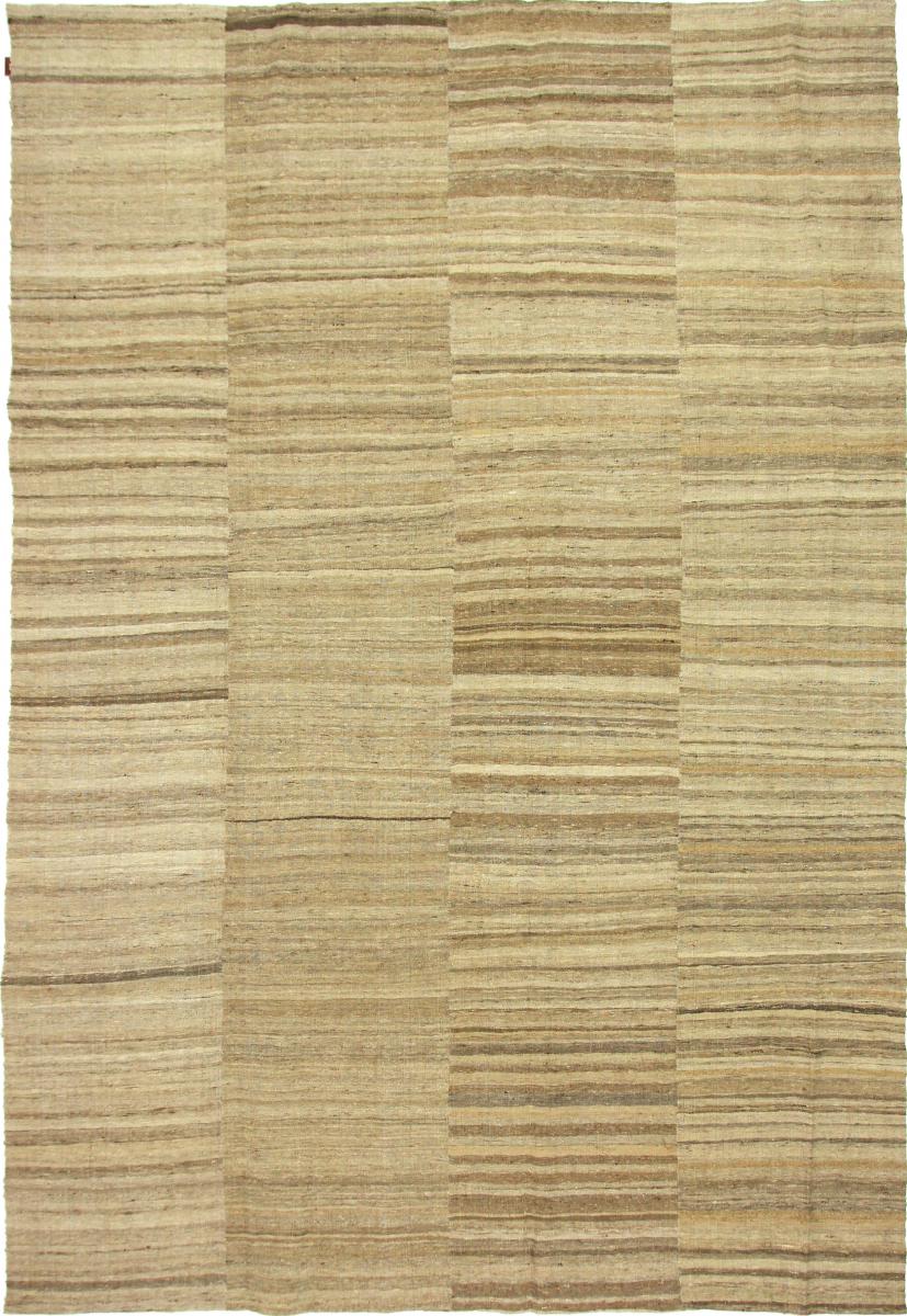 Nain Trading Kelim Design Exklusiv 351x242 Beige/Dunkelbraun (Wolle, Persien/Iran, Handgewebt)