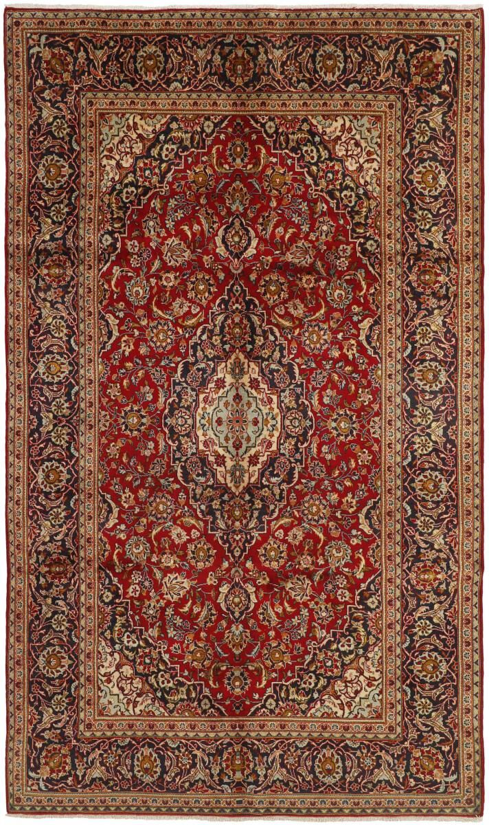 Nain Trading Orientalischer Keshan Teppich 332x196 Braun/Rost (Persien/Iran, Wolle, Handgeknüpft)