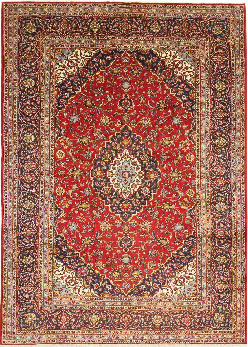 Nain Trading Keshan 345x249 Beige/Braun (Wolle, Persien/Iran, Handgeknüpft)