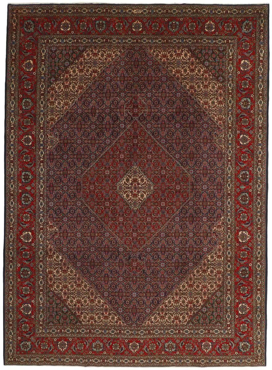 Nain Trading Täbriz 40Raj Mahi 343x251 Dunkelbraun (Wolle, Persien/Iran, Handgeknüpft)