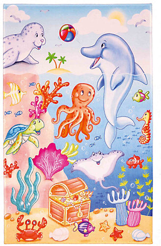 Lovely Kids Kinderteppich Lovely Kids, Ozean, 100 x 160 cm