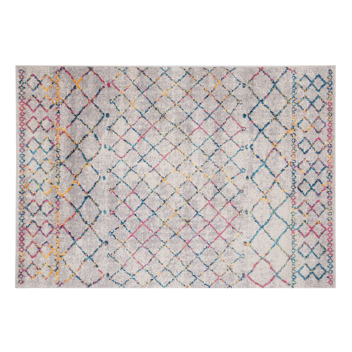 Miliboo Teppich im Berber-Stil grau und mehrfarbig 160 x 230 cm CIELO