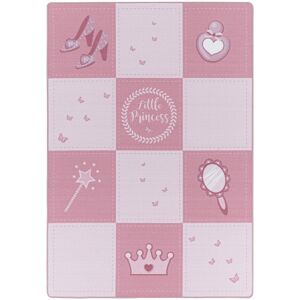 Play Børnetæppe Prinsesse - Pink - 100x150