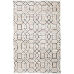 RugVista Tracy Tæppe - Crème beige / Grå 200x300