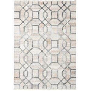 RugVista Tracy Tæppe - Crème beige / Grå 170x240