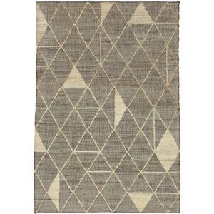 RugVista Berber Jute Tæppe - Grå / Beige 160x230