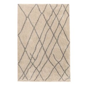 RugVista Tangier Tæppe - Beige / Grå 160x230