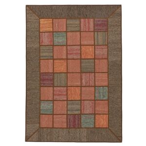 Håndknyttet. Oprindelse: Persia / Iran Kelim Patchwork Tæppe 138x198