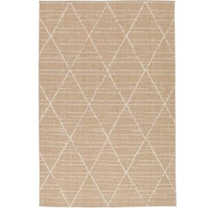 RugVista Mezzo Tæppe - Beige / Hvid 200x300