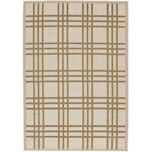 RugVista Rutan Tæppe - Beige 160x230