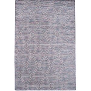 Carpet City Gulvtæppe Palm 3073 Blå/pink 140x200