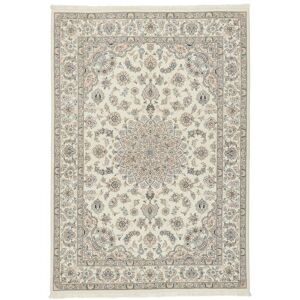 Håndknyttet. Oprindelse: Persia / Iran Persisk Nain Fine 9La Taeppe Tæppe 172X245 Beige/Gul ( Persien/Iran)