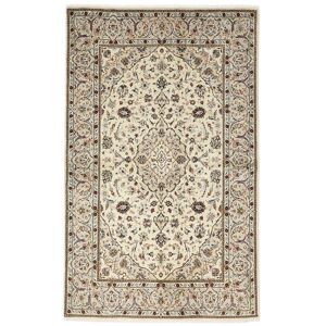 Håndknyttet. Oprindelse: Persia / Iran Keshan Fine Taeppe Tæppe 135X216 Beige/Orange (Uld, Persien/Iran)