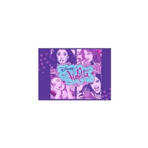 Associated Weavers Disney Violetta Tæppe til børn 01 - 95 x 133 cm