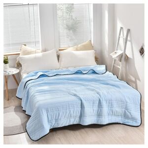 Det ultrakølende tæppe til fuld- og enkeltsenge Ultrabløde vaskbare tæpper til voksne børn - Perfet Sky Blue 200*230