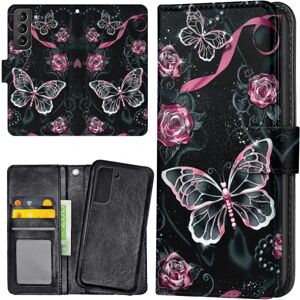 Samsung Galaxy S22 - Mobilcover/Etui Cover Sommerfugle