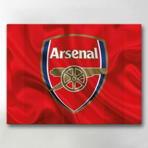 Lærredsbillede / Lærredstryk - Arsenal - 40x30 cm - Lærred Multicolor