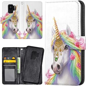 Samsung Galaxy S9 - Mobilcover/Etui Cover Unicorn/Enhjørning