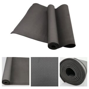 Otego Yogamåtte / yogamåtte - Træningsmåtte - 6mm - 173cm * 61cm Black