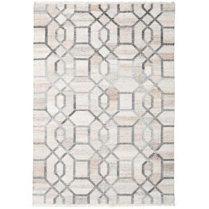 RugVista Tracy Tæppe - Crème beige / Grå 170x240