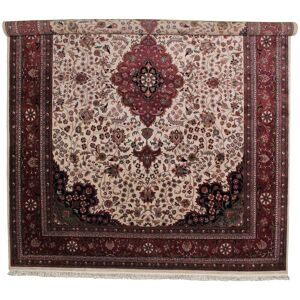 Håndknyttet. Oprindelse: India Tabriz Royal Tæppe 305x401