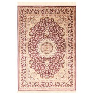 Håndknyttet. Oprindelse: Persia / Iran Ghom silke Tæppe 138x200