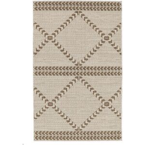 RugVista Kairo Tæppe - Beige / Brun 100x160