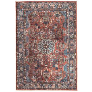 RugVista Galaxy Oriental Tæppe - Rustrød / Blå 120x180