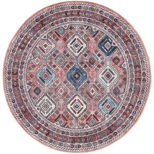 RugVista Grit Oriental Tæppe - Terrakotta / Multicolor  Ø 160