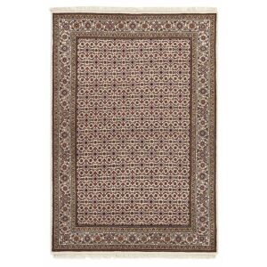 Håndknyttet. Oprindelse: India Tabriz Indi Tæppe 140x200