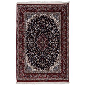 Håndknyttet. Oprindelse: Persia / Iran Isfahan silke trend Tæppe 108x160